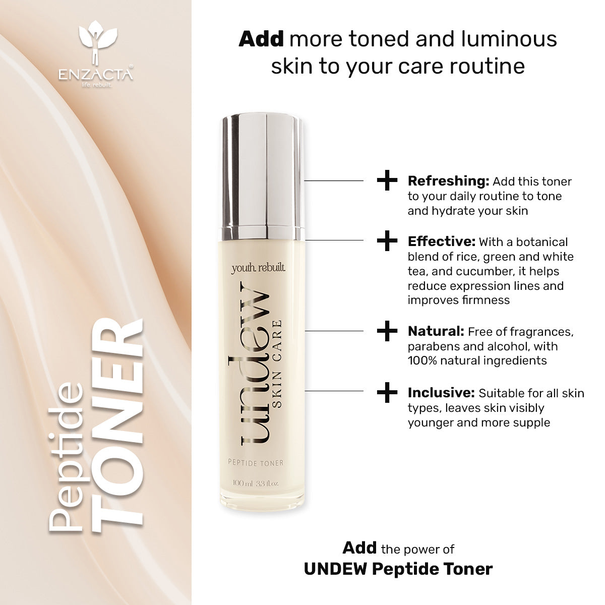 UNDEW Peptide Toner